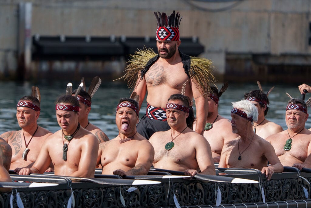 
October 18, 2024. Louis Vuitton 37th America's Cup, Race Day 5. Maori
