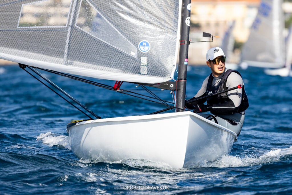 
2024 Finn Open Europeans, Kaiser Kristóf, fotó: Robert Deaves
