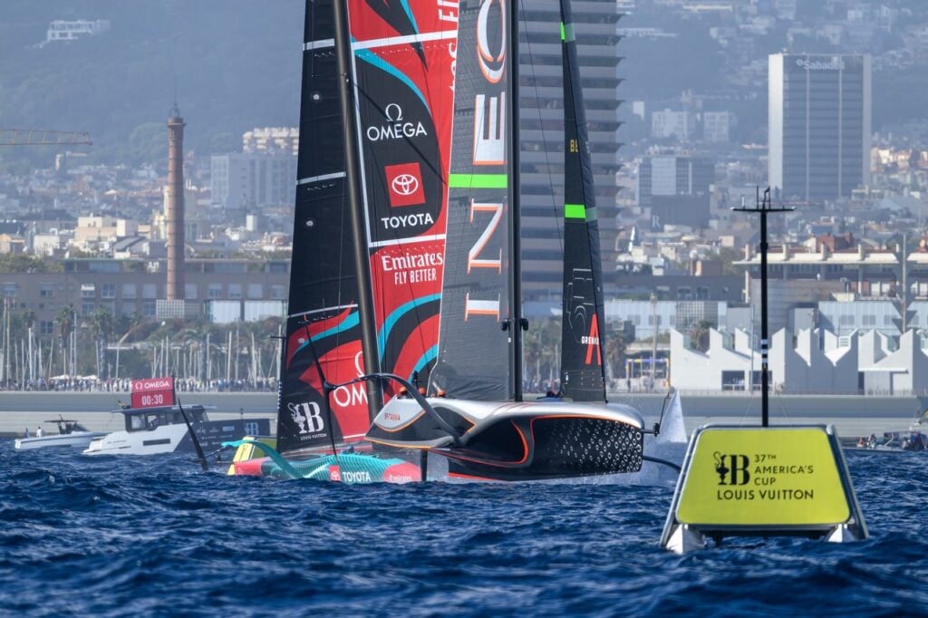 
October 16, 2024. Louis Vuitton 37th America's Cup, Race Day 4.
