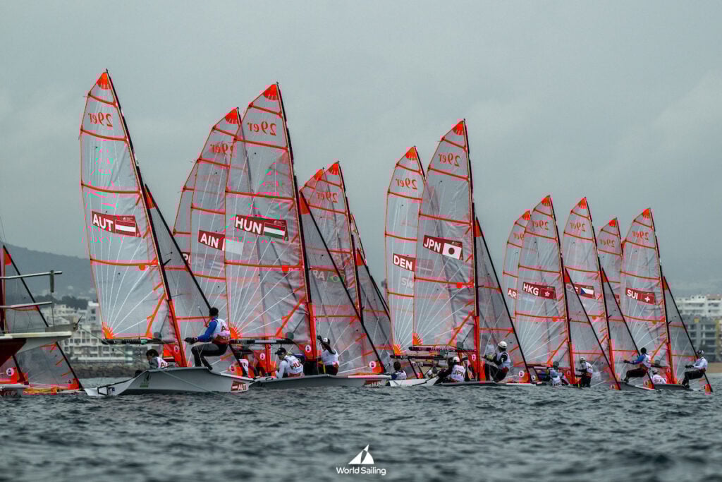 (Day 1) 2025 Youth Sailing World Championships - Vilamoura, Portugal.
Taking place at Marina de Vilamoura, in Loulé, Portugal, from 12–20 December 2025, over 400 sailors of the world’s best young sailors aged 12 to 18 from up to 70 countries will compete across a total of 11 events in male, female, and mixed categories.