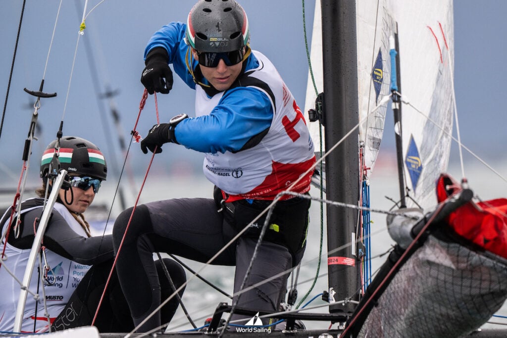 Ifjúsági világbajnoki ötödik lett Nacra 15 katamarán osztályban Dávoti Gréta (BYC) és Liam Moore (Hajógyár SE)