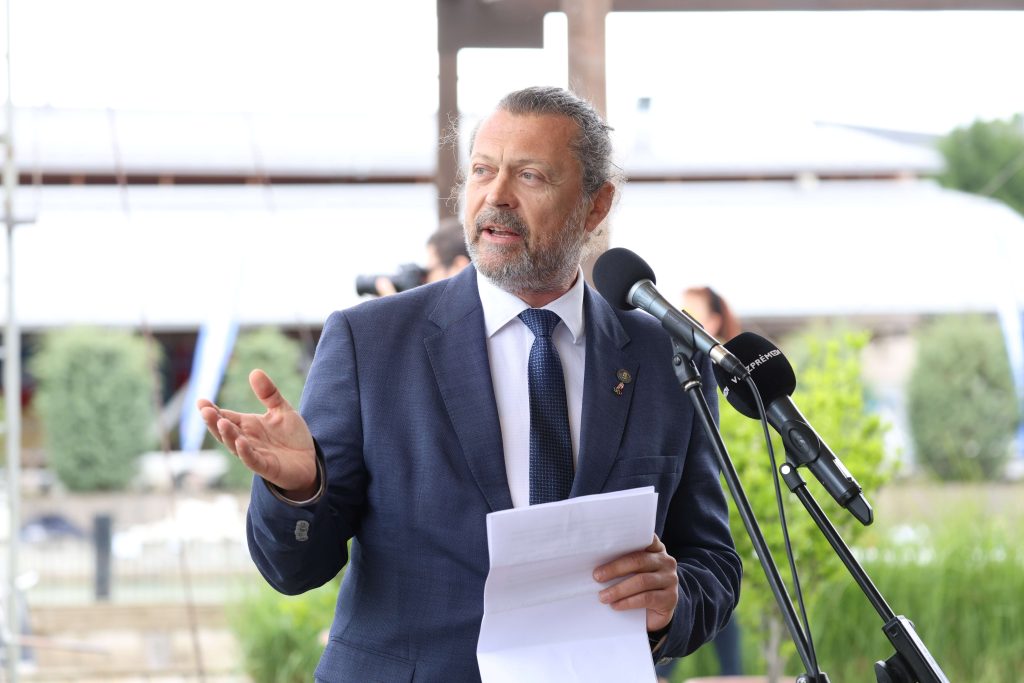 
Prof. Dr. Gellér László, a Magyar Vitorlás Szövetség elnökeFotó: Tumbász Hédi
