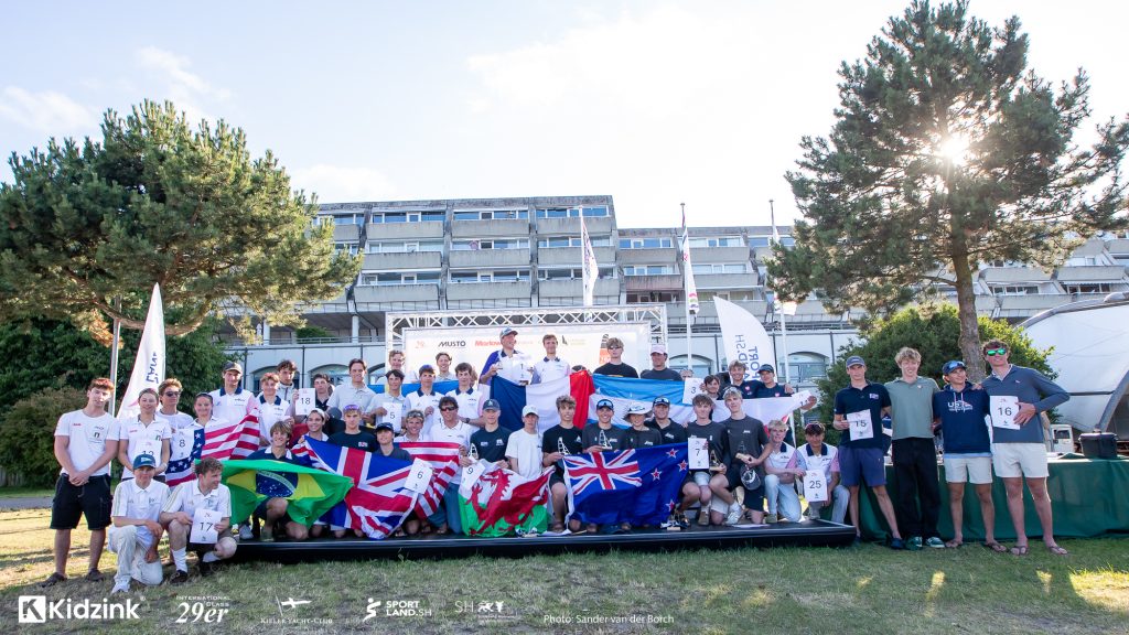 2026 29er World Championship – Kiel, Germany. Thursday July 9, 2026. (Photo: Sander van der Borch)