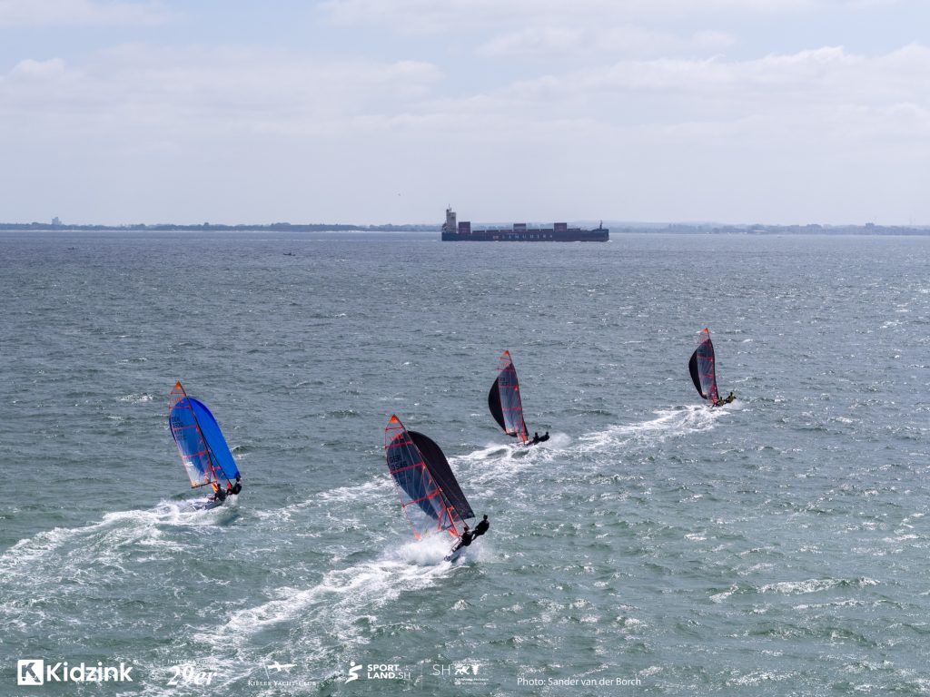 2026 29er World Championship – Kiel, Germany. Tuesday July 7, 2026. (Photo: Sander van der Borch)