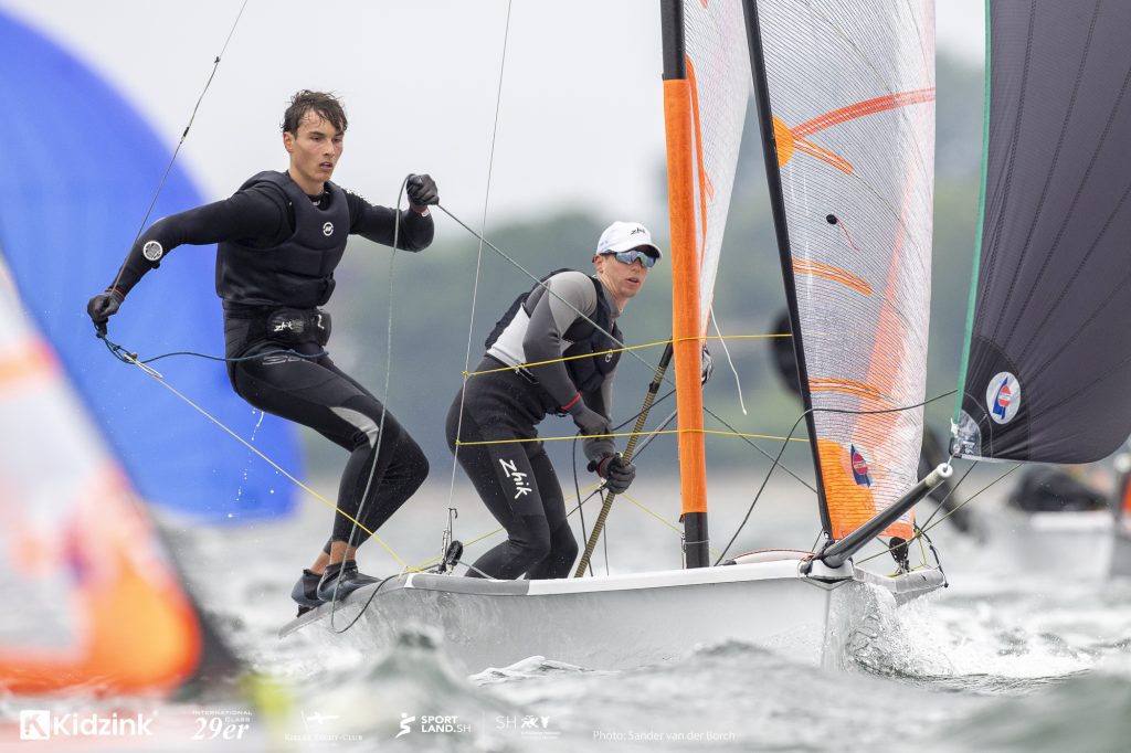 2026 29er World Championship – Kiel, Germany. Tuesday July 7, 2026. (Photo: Sander van der Borch)
