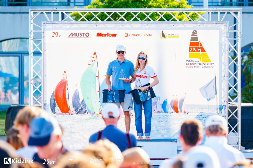 Kiel (Germany), 9. July 2026. The regatta of the 2026 29er World Championship is held in Kiel-Schilksee. © Sascha Klahn