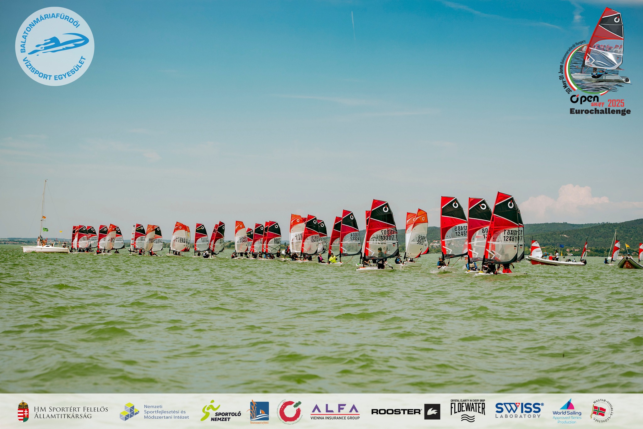 Lengyel fölény az Open Skiff Európa Kupán Balatonmáriafürdőn