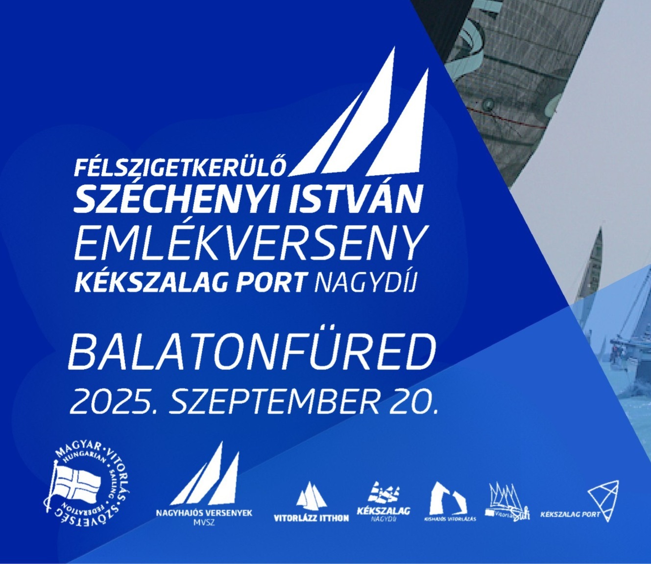 Félszigetkerülő Széchenyi István Emlékverseny Kékszalag Port Nagydíj szeptember 20-án, szombaton!