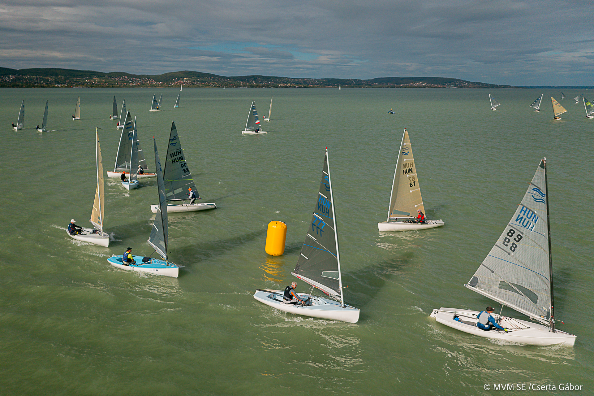 Fullos nappal kezdődött a finn dinghy bajnokság