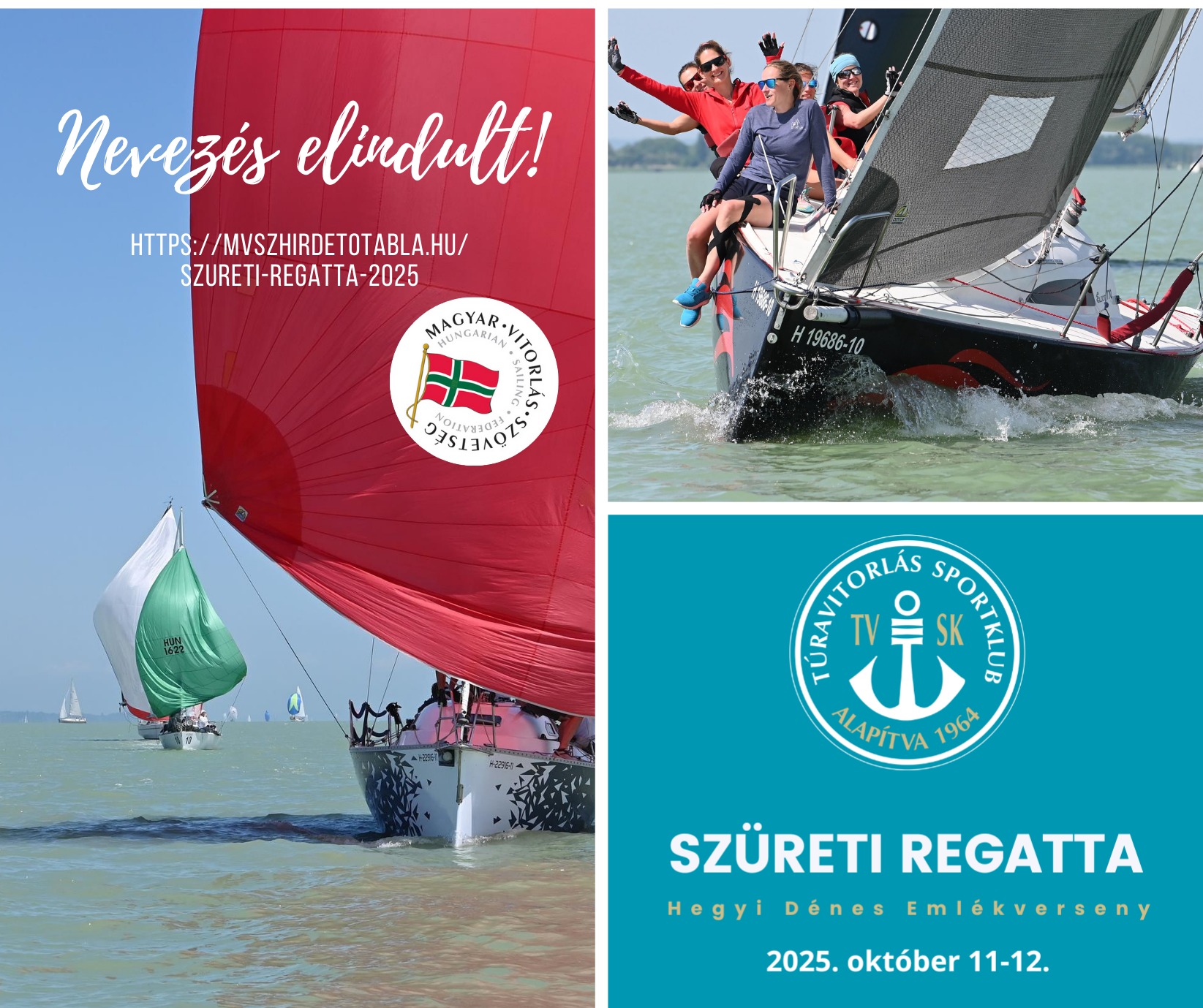 Hétvégén Szüreti Regatta, csütörtök estig lehet nevezni