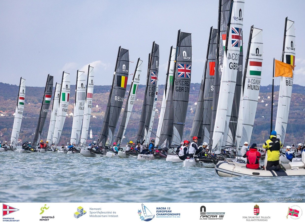 Magyar sikerek a balatonföldvári Nacra 15 Európa-bajnokságon!