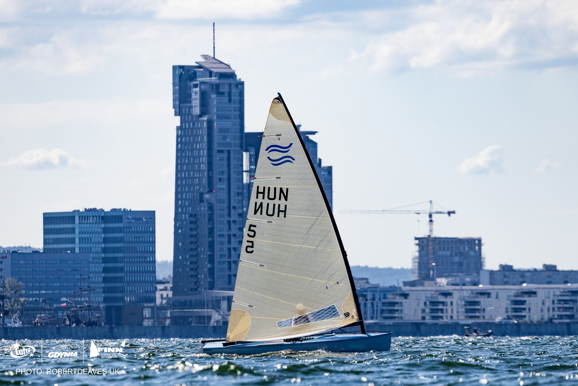 Két magyar az első tízben a finn dinghy Eb-n Gdyniában