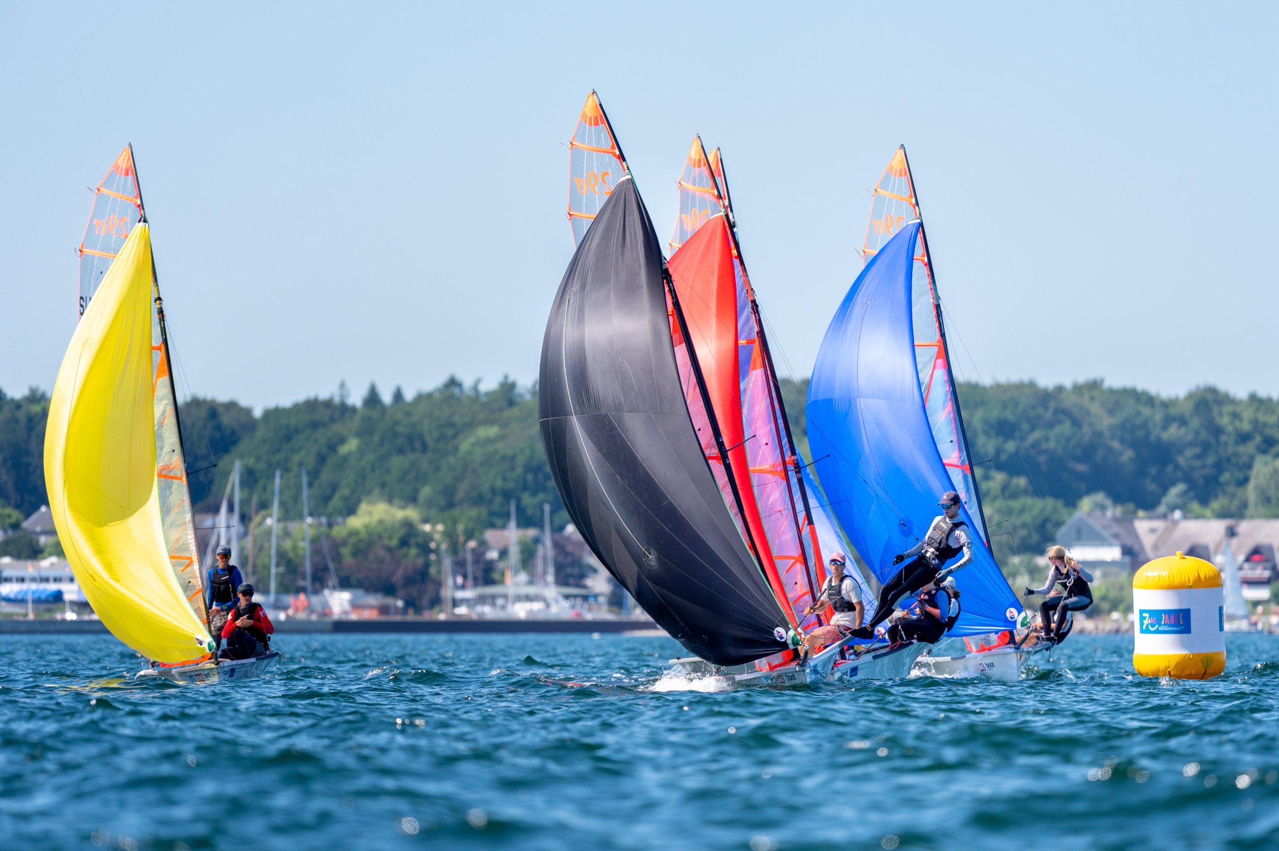 Juhász Emília és Juhász András Sámuel (AMVK) nyertek vegyesben a kieli 29er EuroCup-on