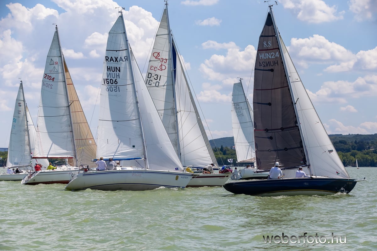 REKORD NEVEZÉS, REKORD FUTAMSZÁM A BAHART REGATTA FÖLDVÁRI FUTAMÁN