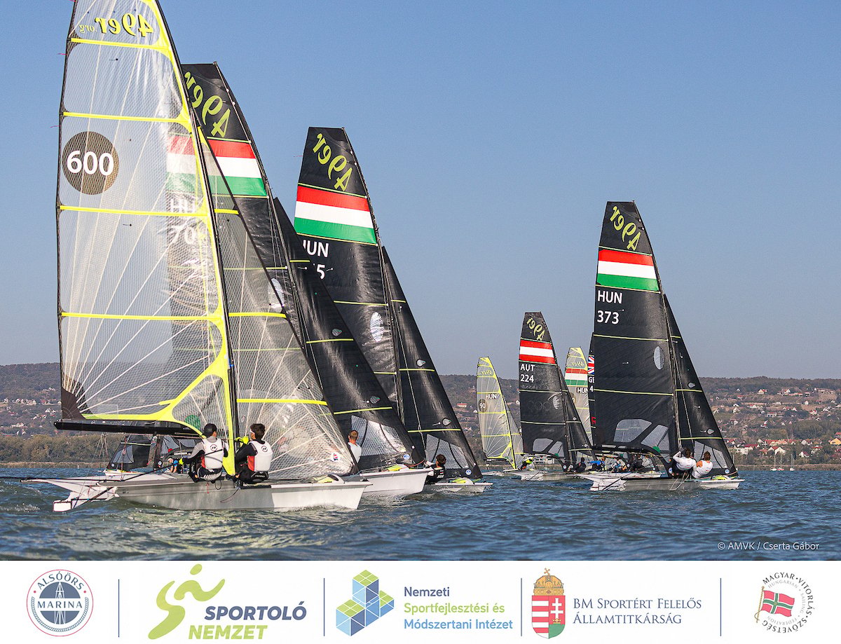 Rendkívüli kezdés Alsóörsön – három futammal indult a 49er Hungarian Championship &amp; 49er Open Series!